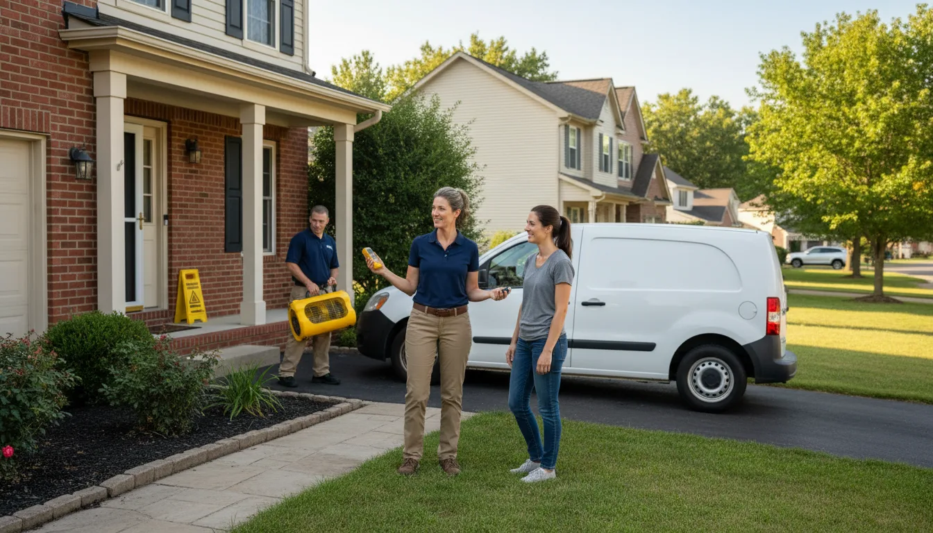 Water restoration image for Flood Water Cleanup, Removal And Restoration Services in Melissa, TX
